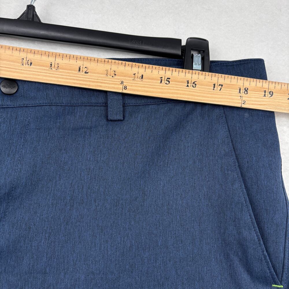 Greg Norman Golf Shorts Mens Size 36 Blue ML75 MicroLux Stretch - Picture 8 of 9